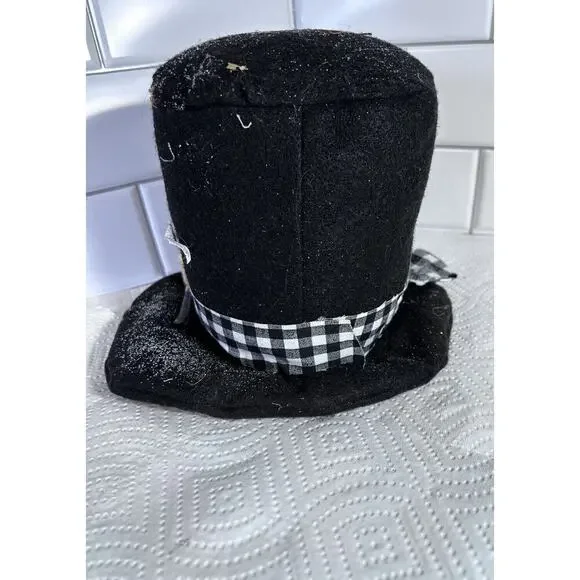 Frosty The Snowman Hat Corn Cob Pipe Fabric Decoration I’ll Be Back Someday New - Picture 5 of 9